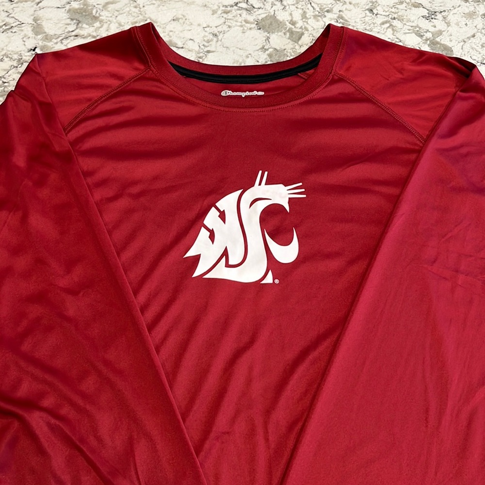 Part of 3 items for $20! Champion WSU Cougars Long Sleeve Shirt 2XL NWOT